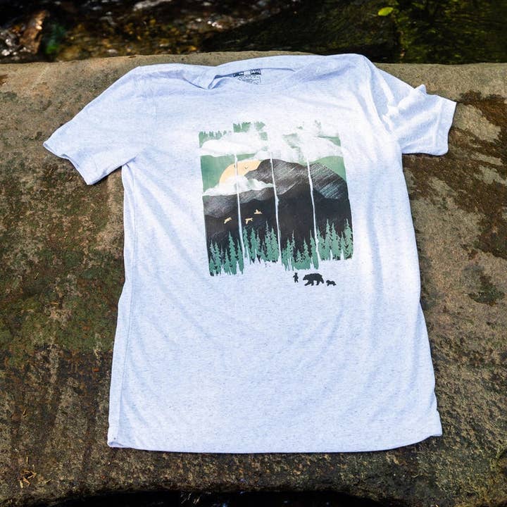 Camiseta de Clima de Montaña de Primavera para venta al por mayor de Menottees