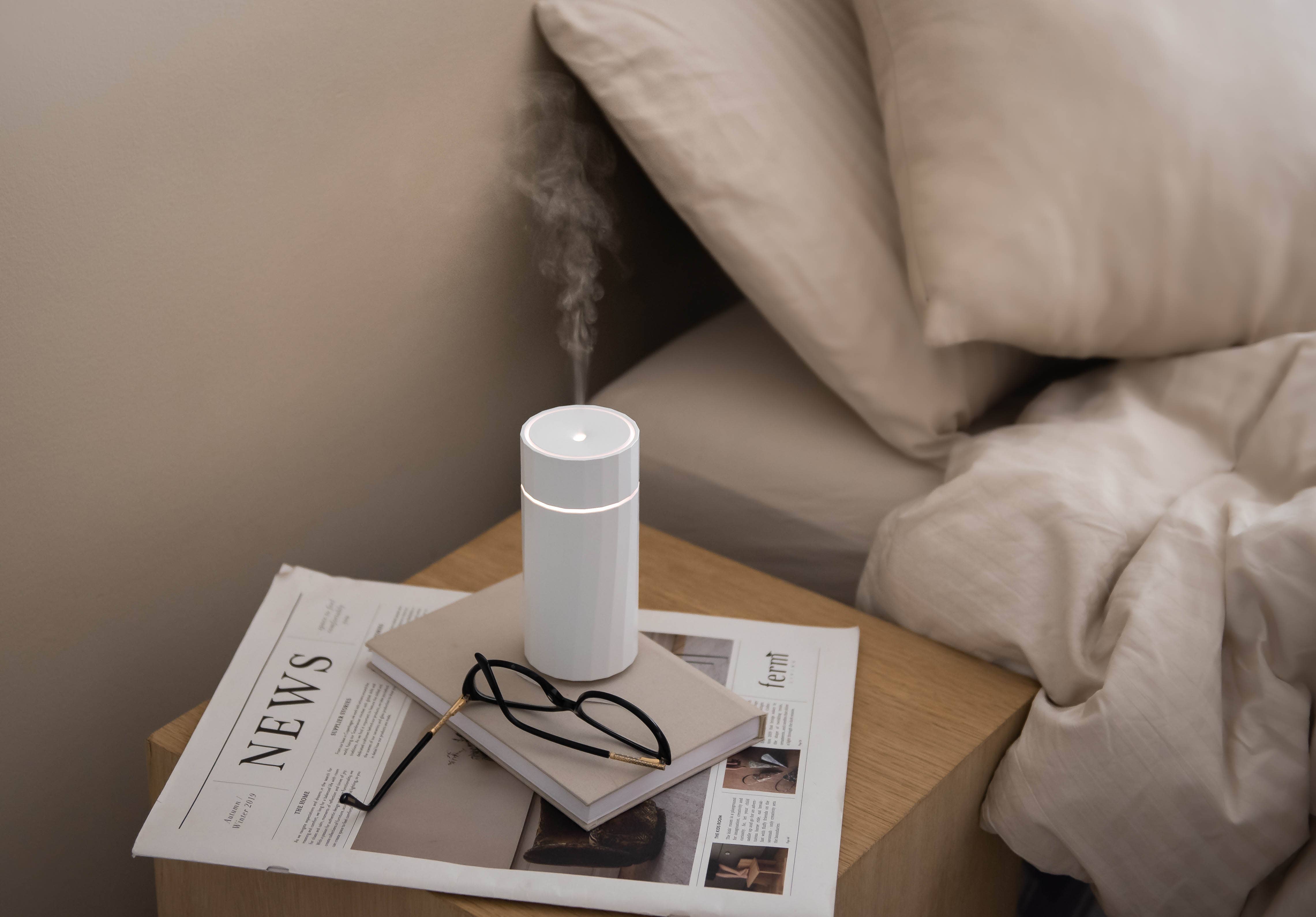 Made By Zen - Venta al por mayor Difusores eléctricos - Difusor de aromas Nomad, color blanco2