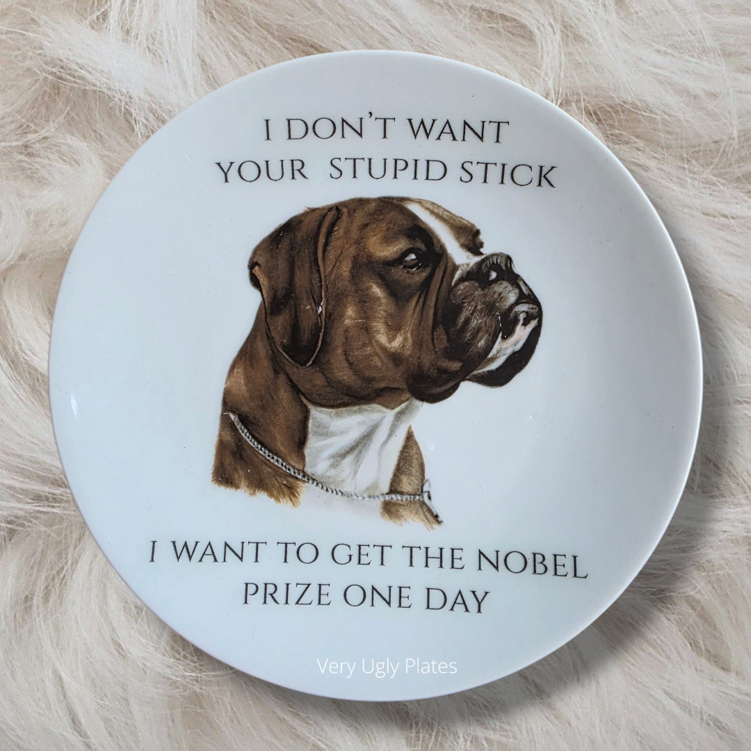 Very Ugly Plates - Wholesale Dinner Plate - Nobel prize0