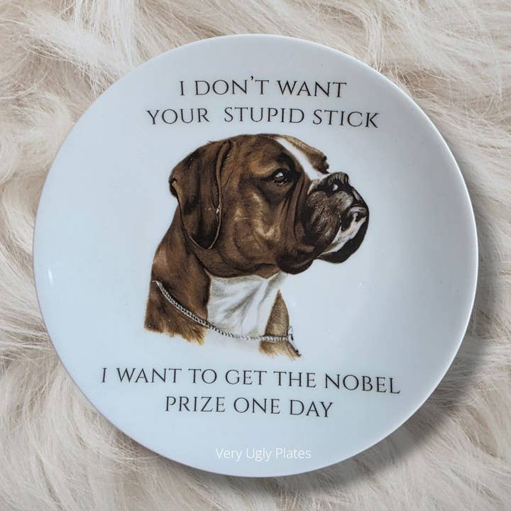 Very Ugly Plates - Wholesale Dinner Plate - Nobel prize