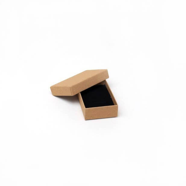 Inca UK - Wholesale Gift Box - Cufflink / Earring Box. 8x5x2cm. Kraft Gift Box1