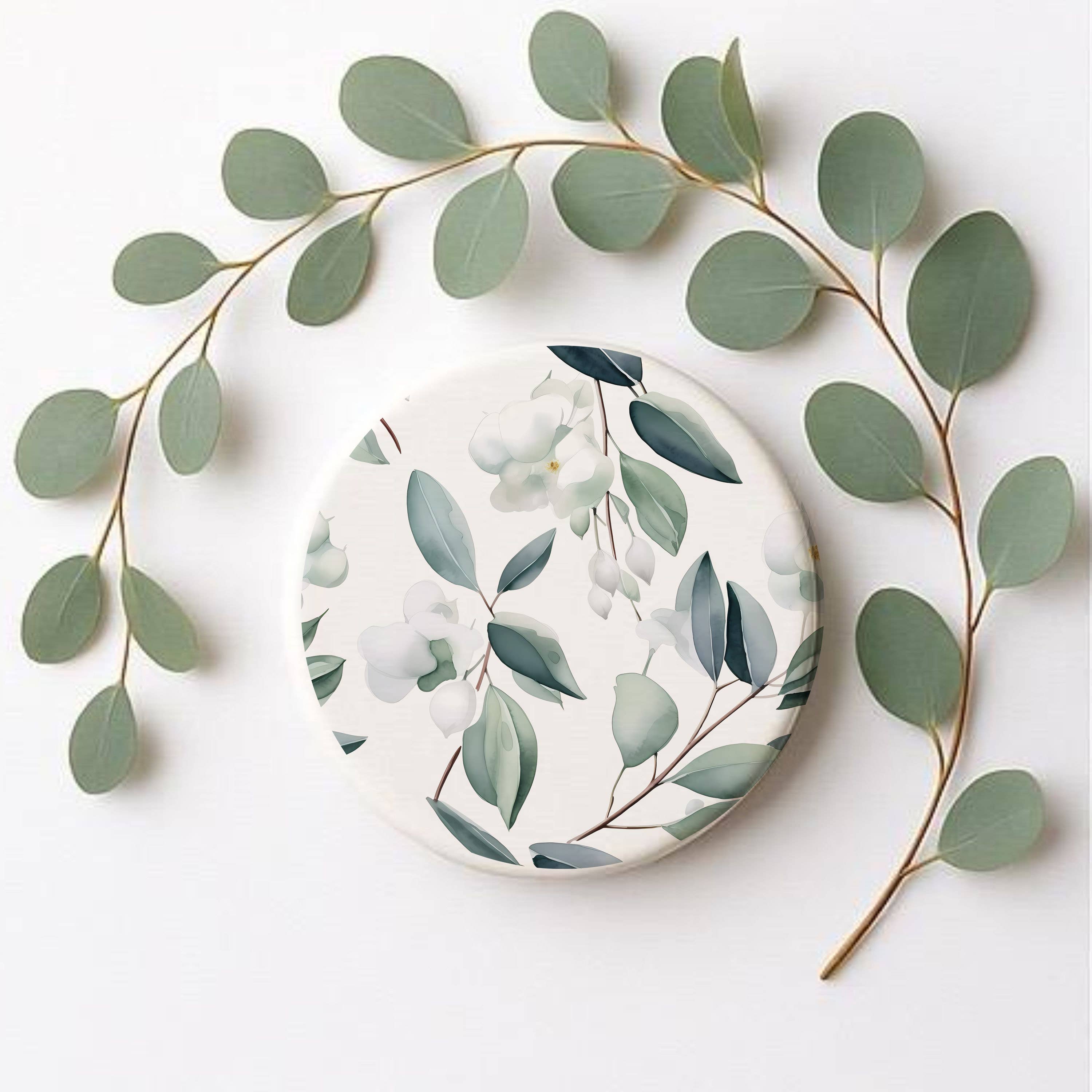 Gia Roma - Wholesale Decorative Tabletop Object - Blue Country Coaster Elegant Grandmillennial Blue Home Decor31