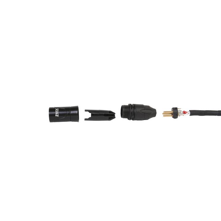 LyxPro - Wholesale Musical instrument - 10 ft Male XLR to 1/4" TRS, Star Quad Microphone Cable5