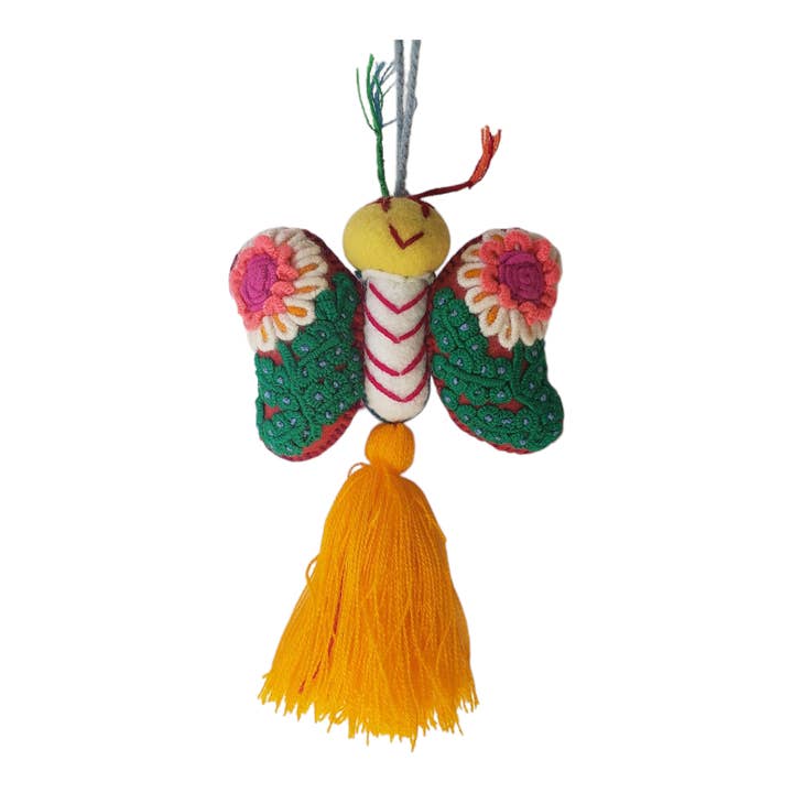 Large Butterfly Animalitos from Chiapas, Mexico for wholesale by The Little Pueblo