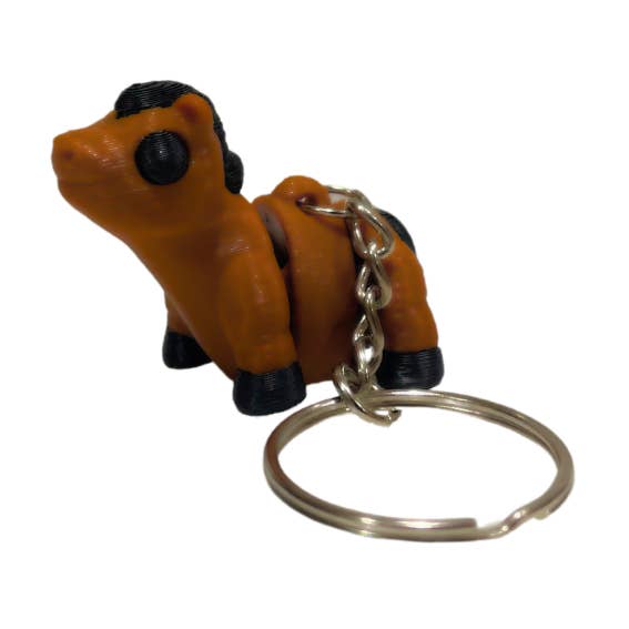 Llavero de caballo para venta al por mayor de Dans Fidget Foundry