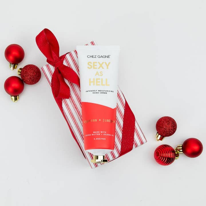 Chez Gagné - Wholesale Hand Cream/Lotion - Sexy As Hell - Cypress +Juniper - Vegan Hand Crème - 3.4oz
