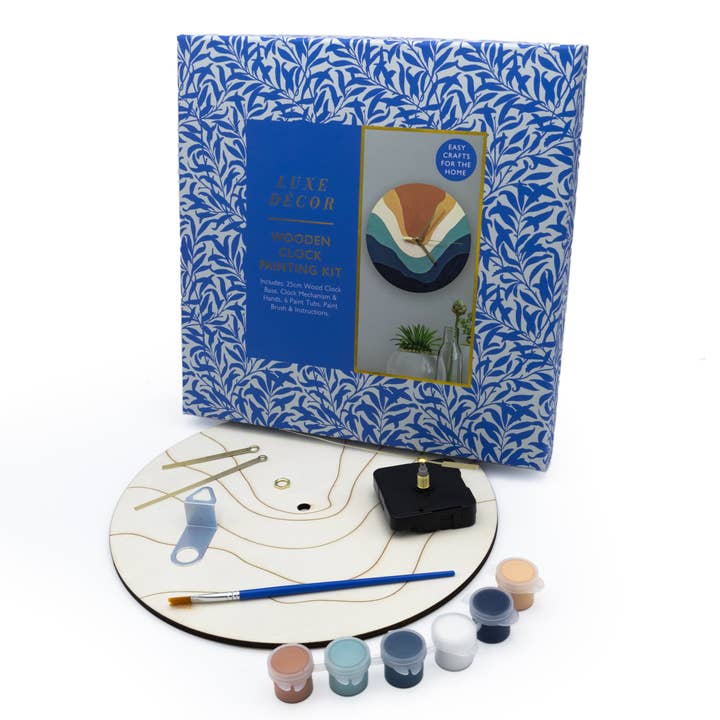 Kit de Peinture Horloge en Bois Luxe Décor pour la vente par Robert Frederick Ltd