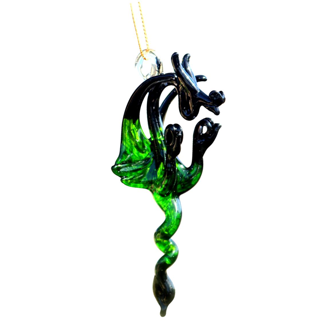 Colores surtidos Adorno de Dragón de Vidrio Soplado - Decoración Hecha a Mano de venta al por mayor en Faire5