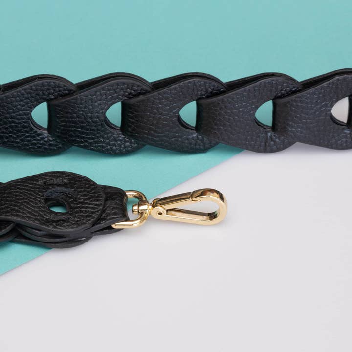 Korte leren riem - Kaneel for wholesale by Kascha-C