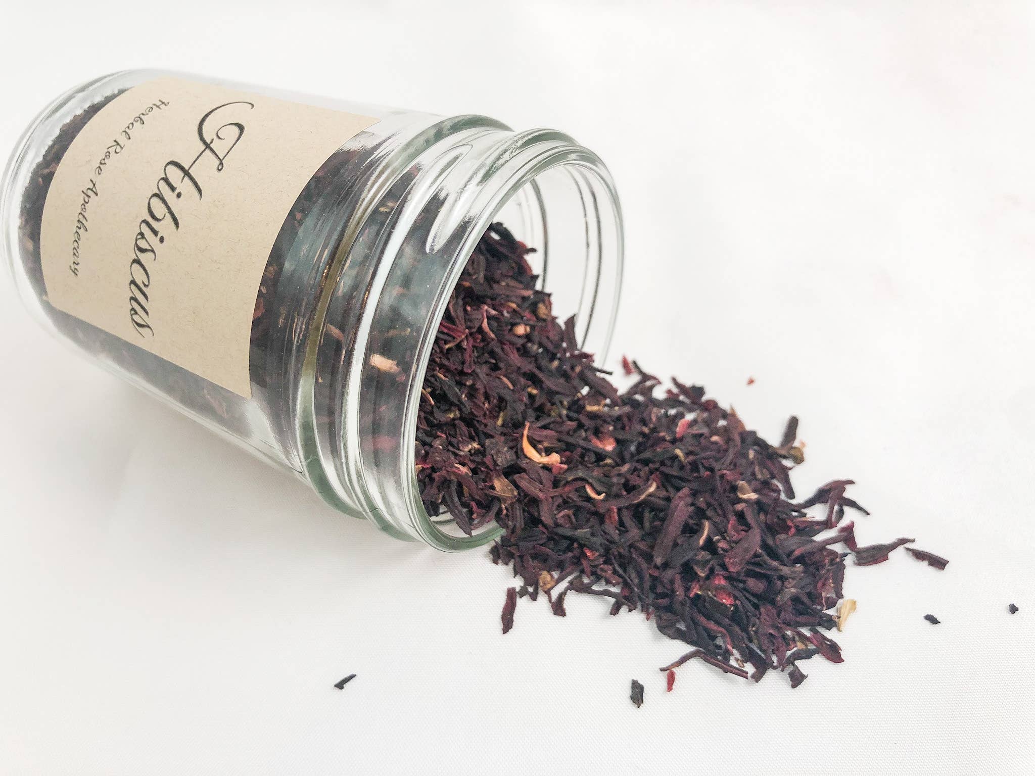 Herbal Rose Apothecary - Vendita all'ingrosso Tè sfusi - Vasetti piccoli con erbe essiccate6