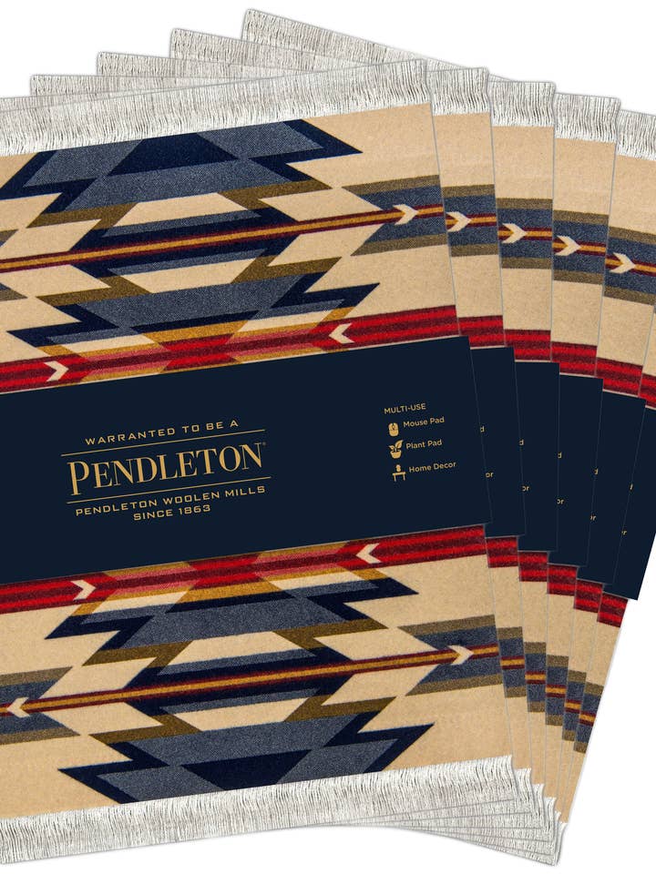 Estojo (6) Pendleton Wyeth Trail MouseRug por atacado de Mouse Rug