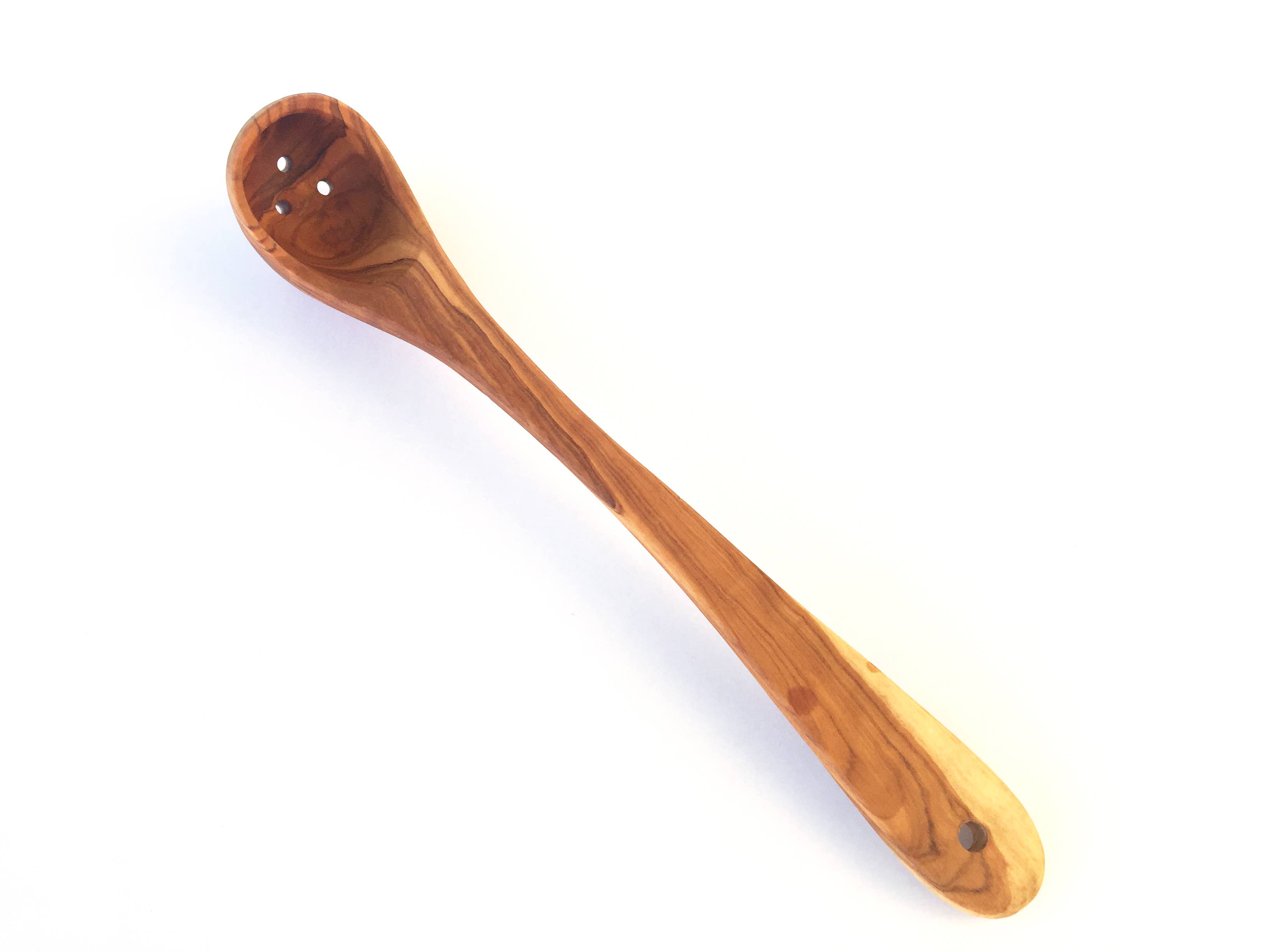 medina mood - Wholesale Kitchen Spoon - ladle with holes olive wood ladle5