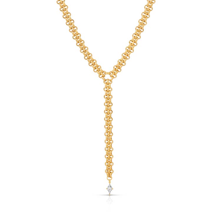 Hailey Gold Statement Chain for wholesale by Jūratė Los Angeles