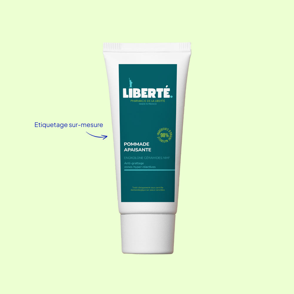 3B PHARMA - Vendita all'ingrosso Pomata/crema antiprurito - Pomata lenitiva anti-graffio con ceramidi - personalizzabile3