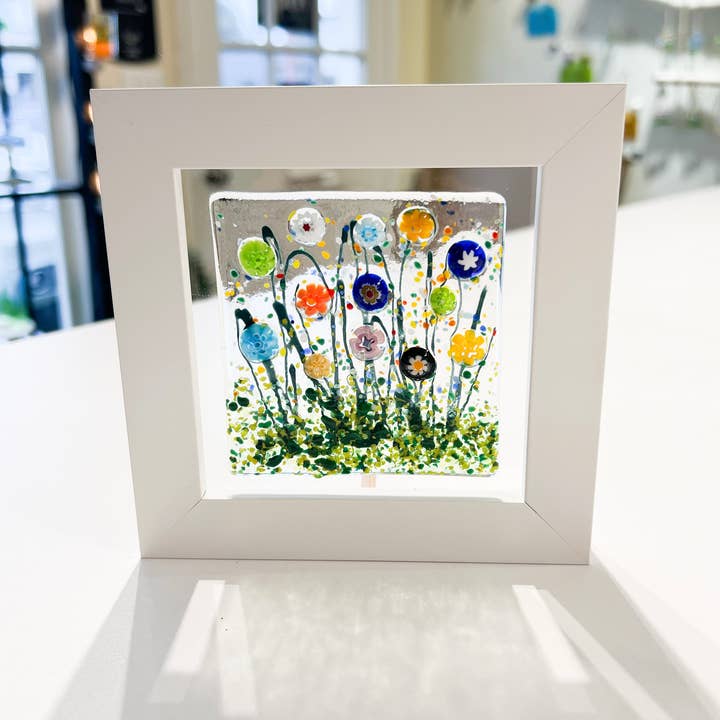 Glass Girl Studio - Wholesale Picture Frame - Floating Frame - Wildflower1