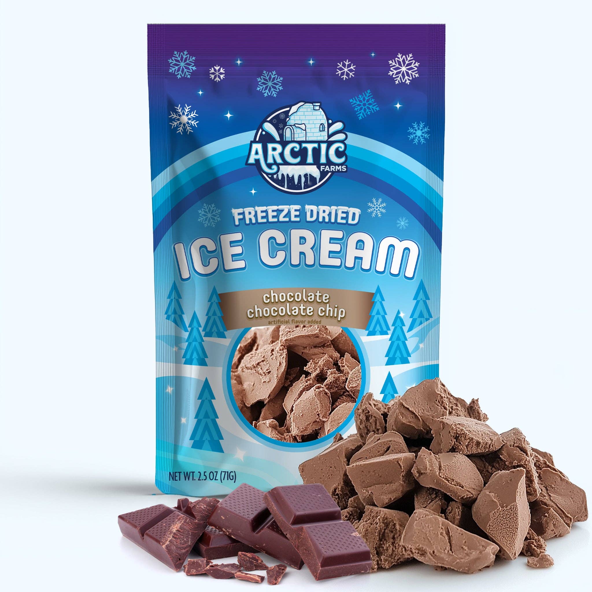 Arctic Farms – Sorvete/gelado por atacado – Gelado Liofilizado Que Não Derrete (Bits) (2,5 oz)14