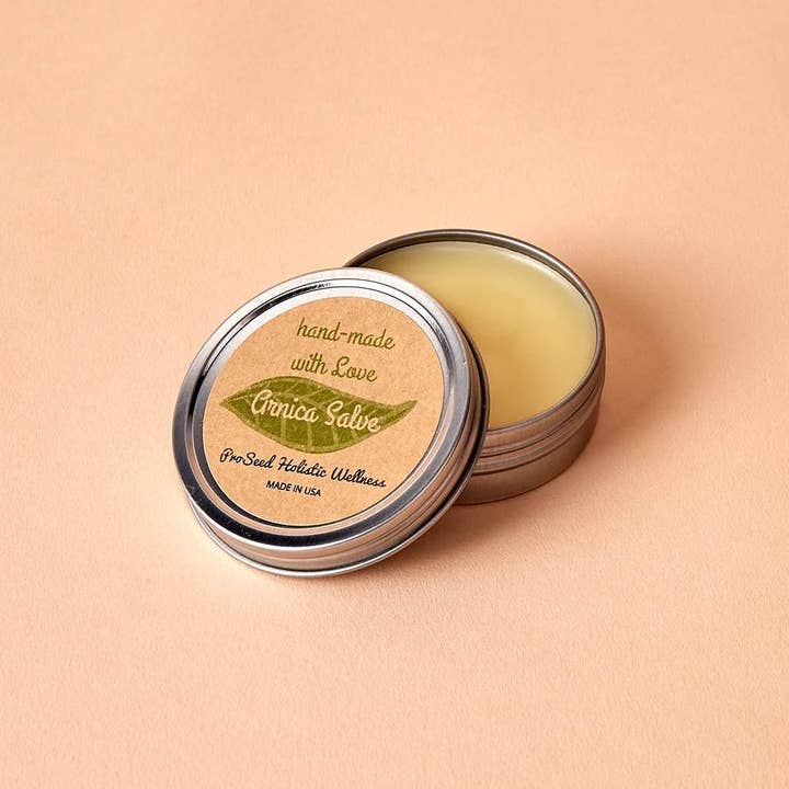 Organic Old Fashioned Arnica Salve for everyday aches and st for wholesale by ProSeed Wellness