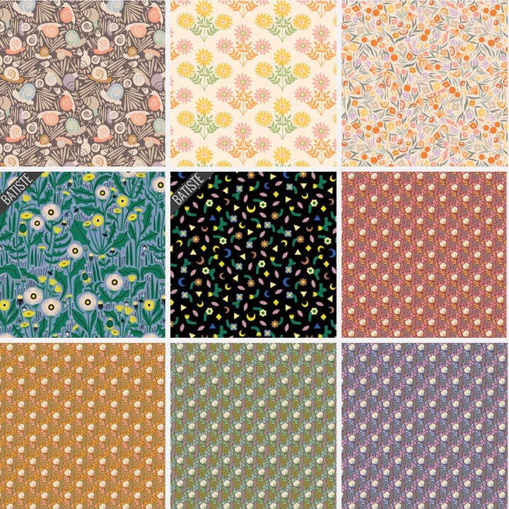 2" kinderhoofdbanden - bloemenstofopties (RTS) voor wholesale door Cookie & the Dude