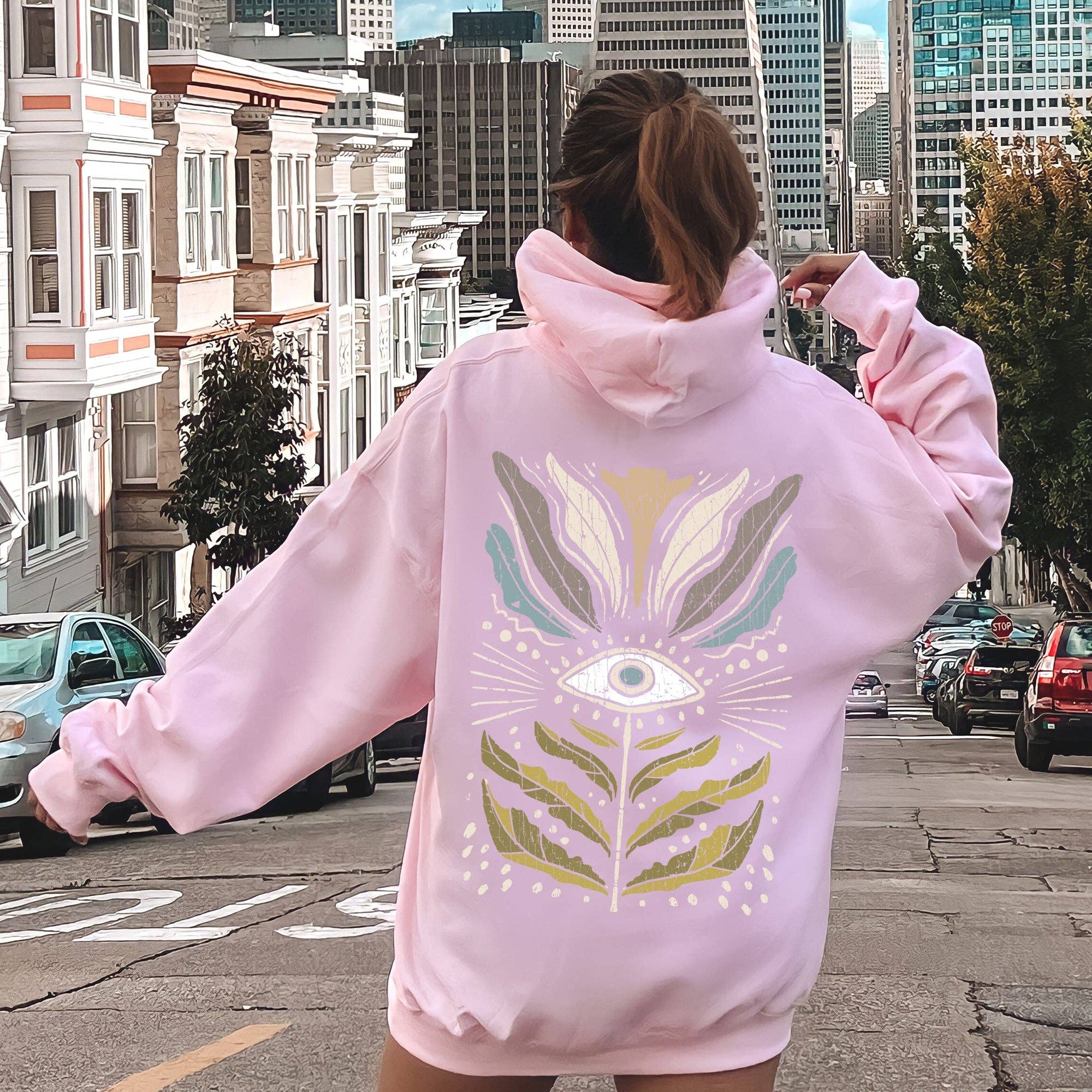 Refinery Number One LLC - Vendita all'ingrosso Felpa con cappuccio - Donna - Felpa con cappuccio Mystical Floral Vintage1