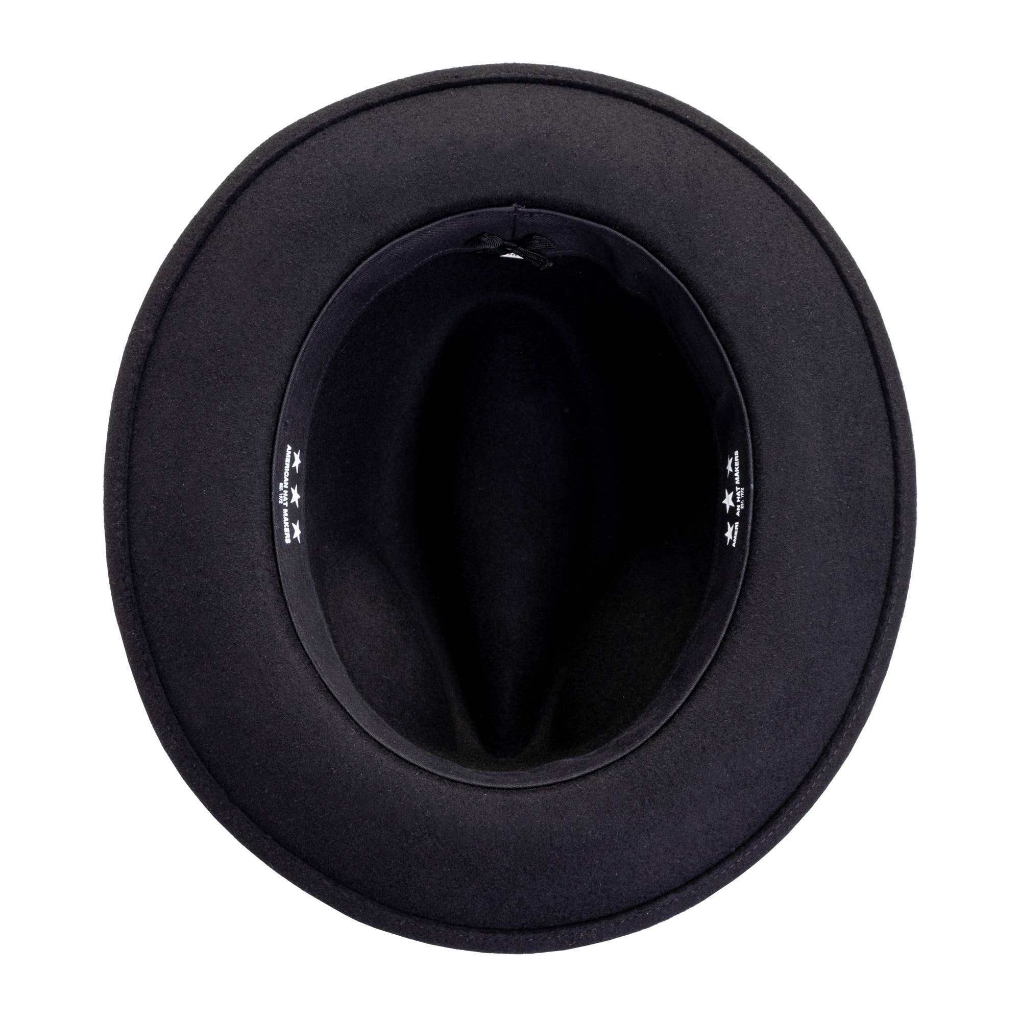 American Hat Makers - Wholesale Fedora - Unisex - Crushable Wool Felt Pinch Front Hat - Style Pablo4