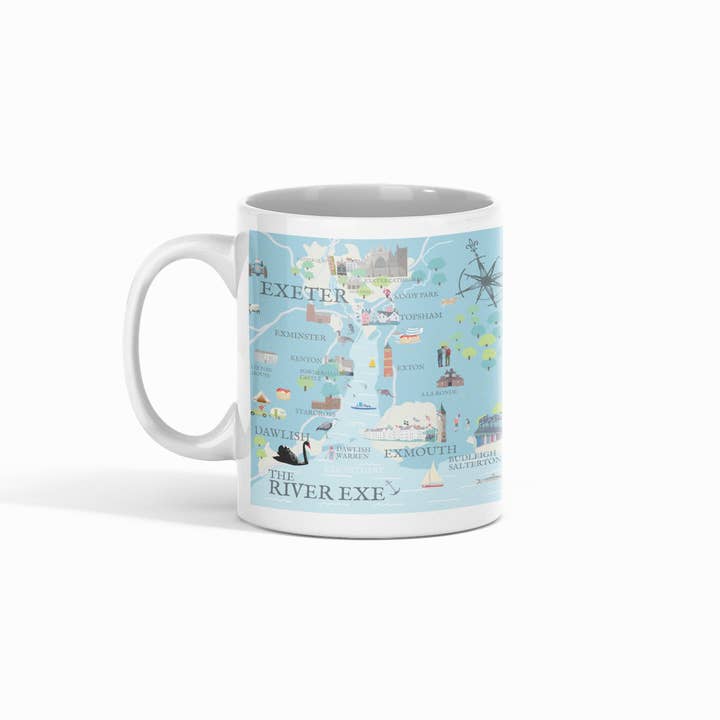 Betty Boyns Designs – wholesale Coffee mug – ILLUSTRATED MAP MUGS16