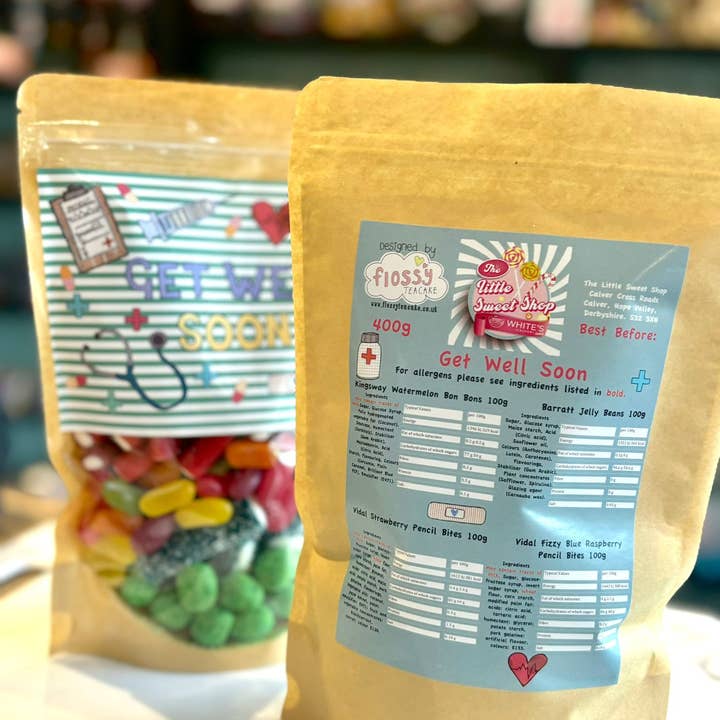 Flossy Teacake – wholesale Gummy – Get Well Soon Sweet Bag 400g2