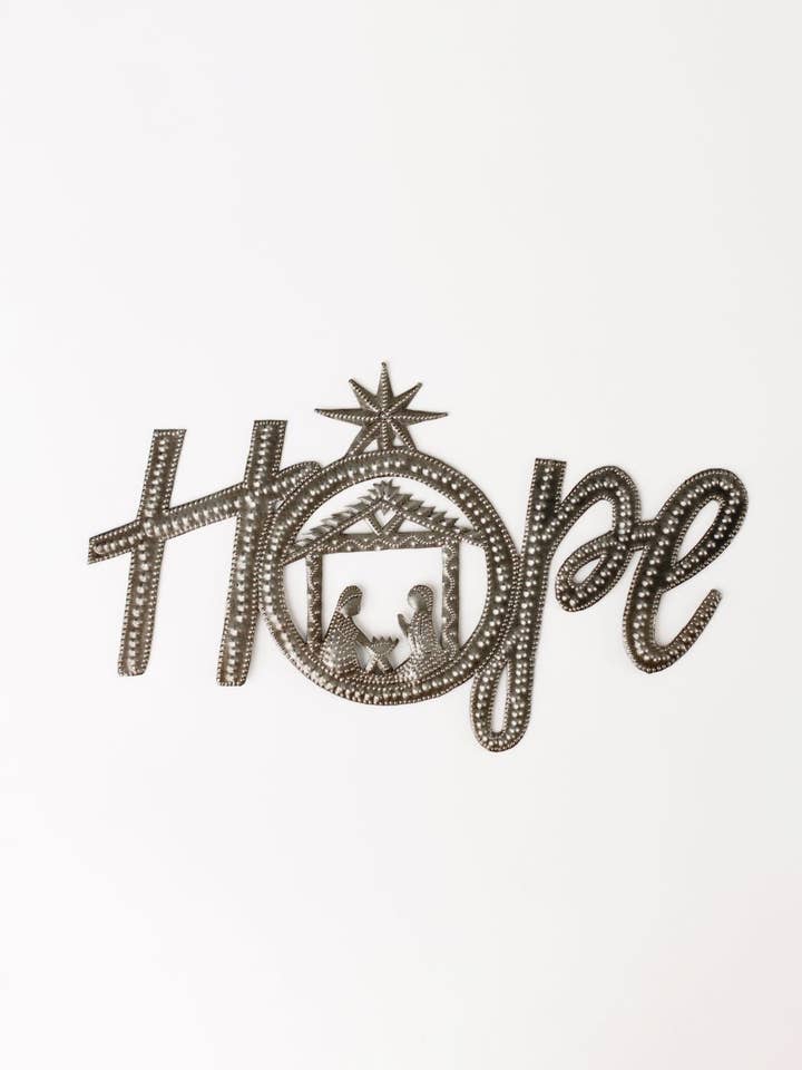 Hope Metal Art for wholesale by Vi Bella