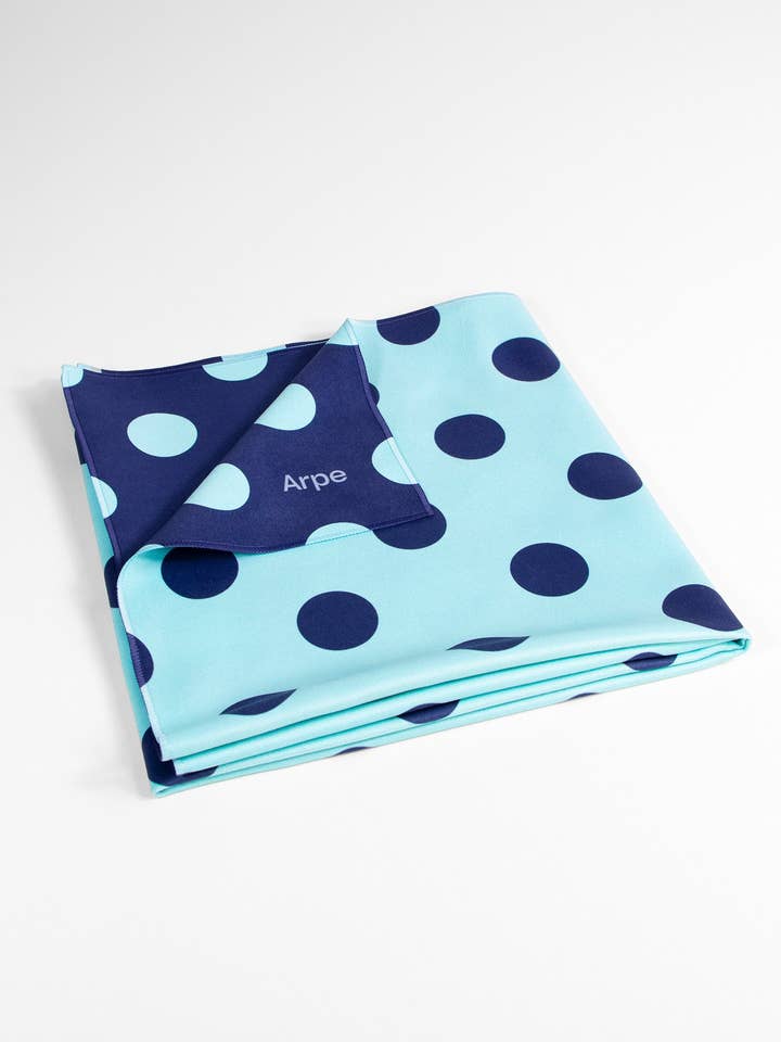 Handdoeken Stippen Oceaanblauw voor wholesale door Arpe