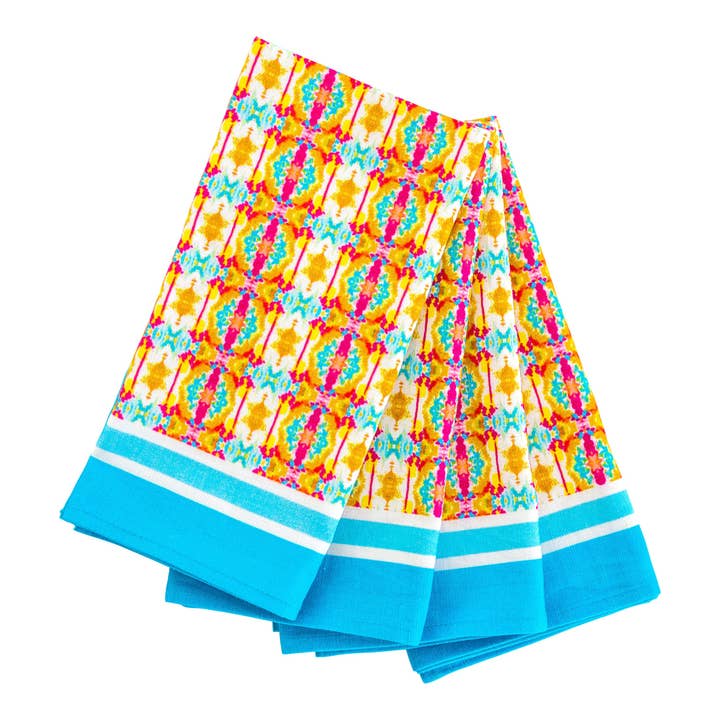 Orange Turtle Middagsservietter (Sæt med 4) for engroshandel hos EVELYN & KATE