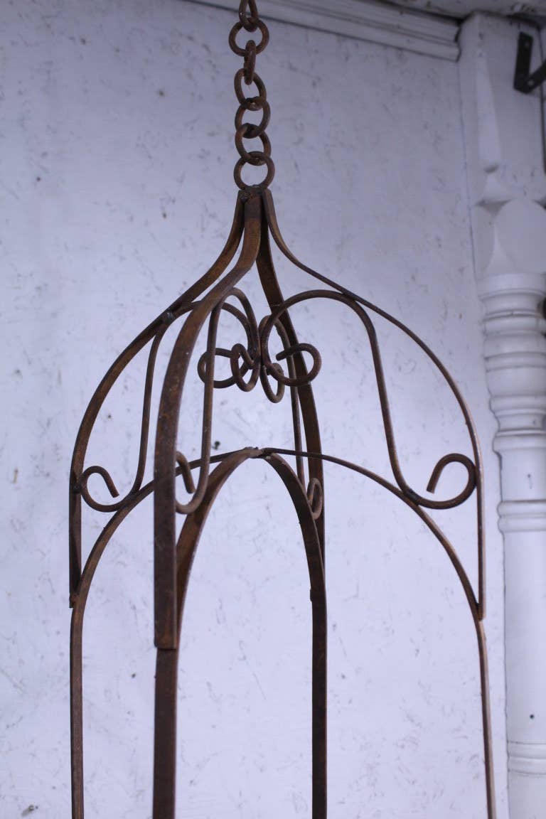 Garden Iron And More - Wholesale Hanging Planter - Sold Steel Hanging Victorian Basket1
