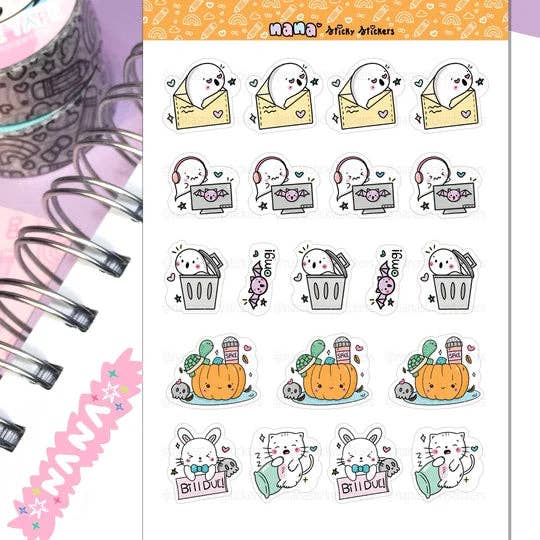 Halloween Sheet/V010 for wholesale by Nana Sticky Stickers