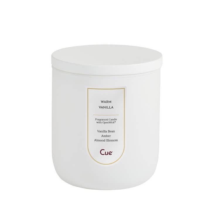 Cue - Wholesale Jar/Filled Candle - Warm Vanilla Candle1