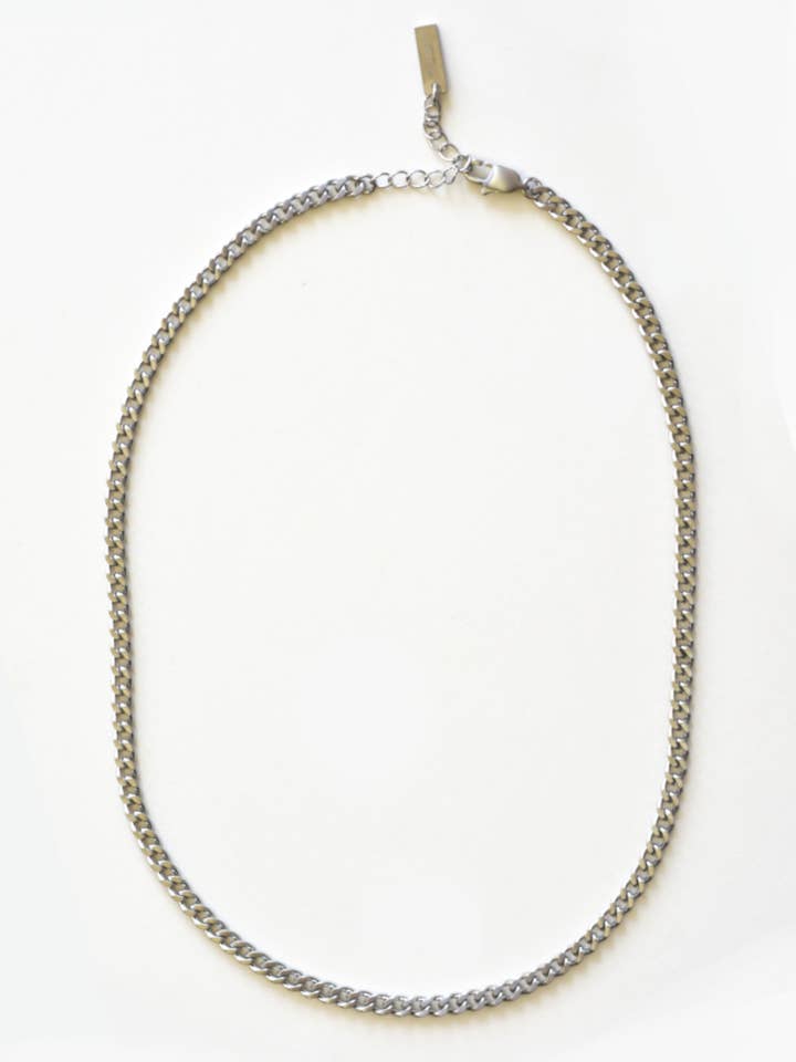 5mm Cuban Chain Necklace for wholesale by Curated Basics