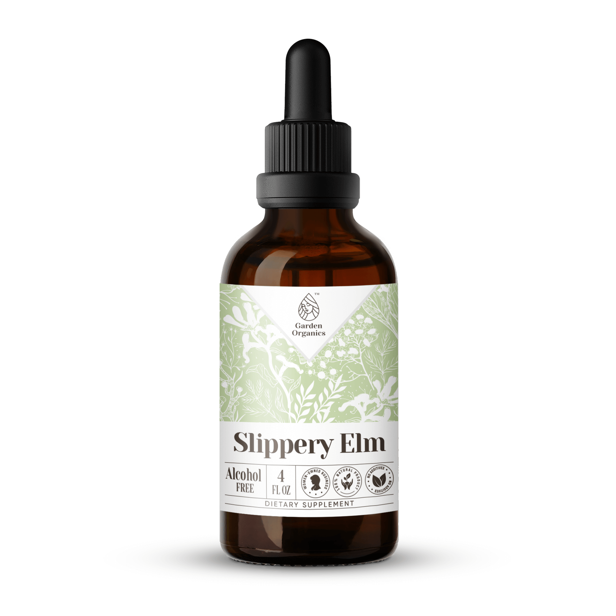 Garden Organics - Wholesale Tincture - Slippery Elm Tincture2
