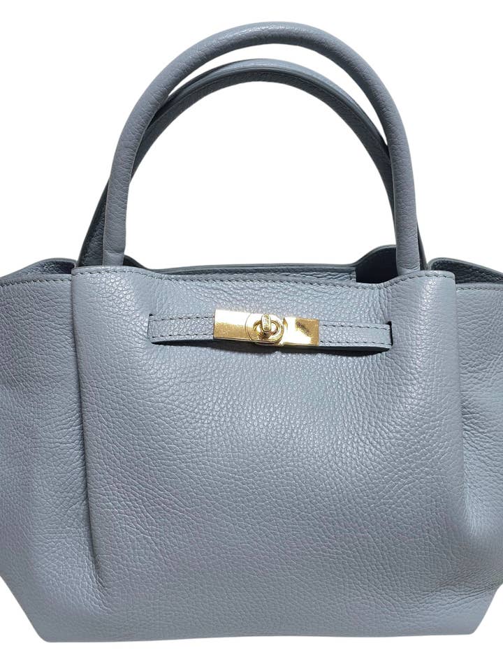 genuine leather bags turquoise for wholesale by L'OFFICIEL SRL