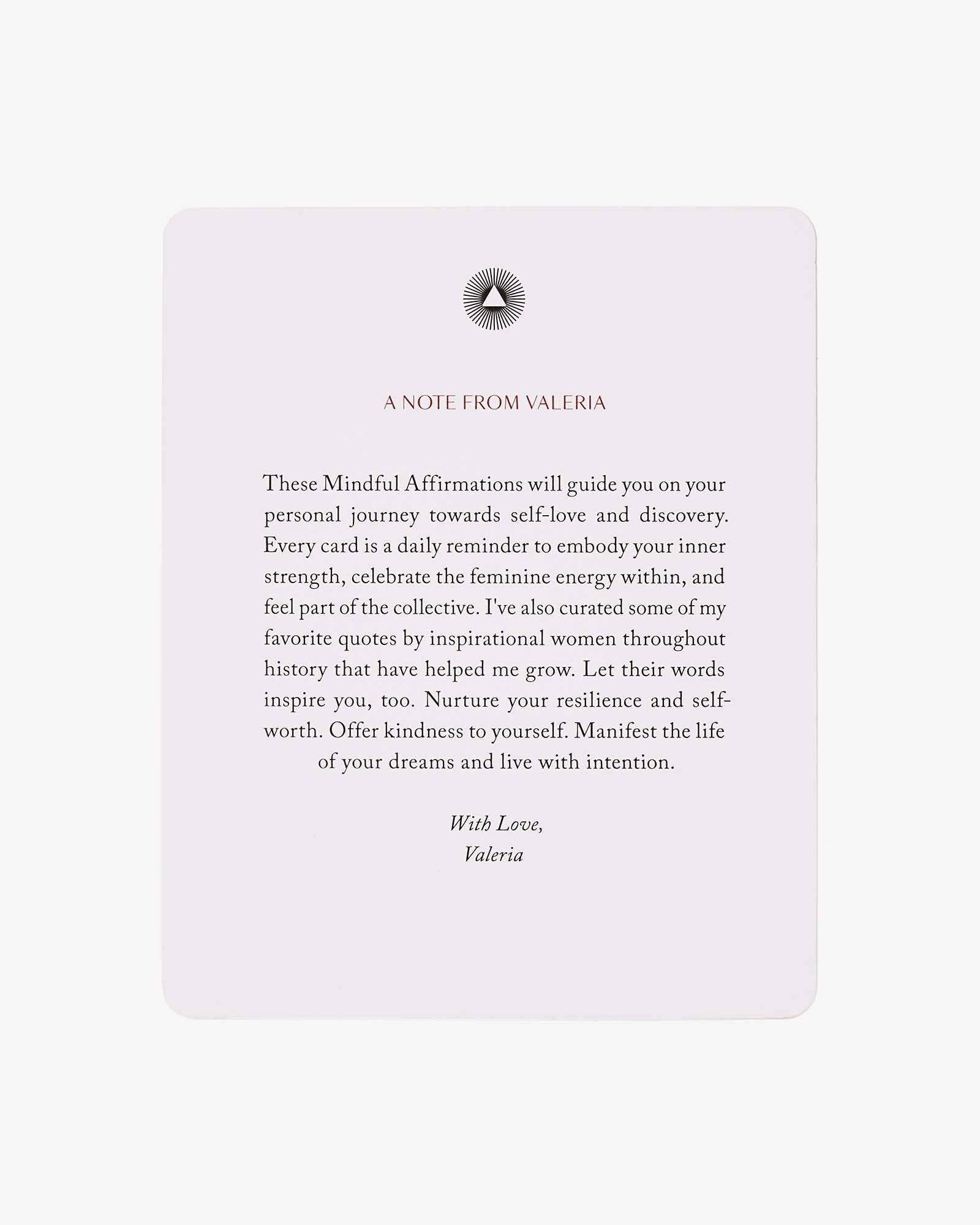 Intelligent Change - Vendita all'ingrosso Set di cartoleria/cancelleria - Mindful Affermations di Valeria Lipovetsky, Quote Cards7