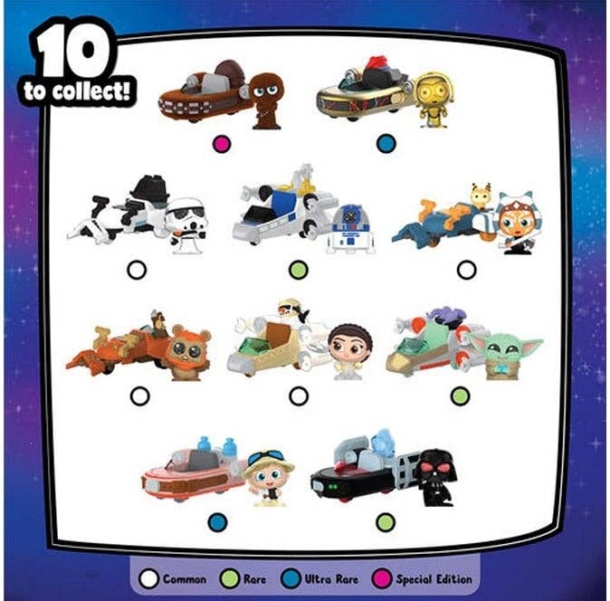 KIDDY-MOOV – wholesale Leksaksset - Barn – DOORABLES STAR WARS - COSMIC CRUISER 1 FORDON OCH 1 FIGUR2