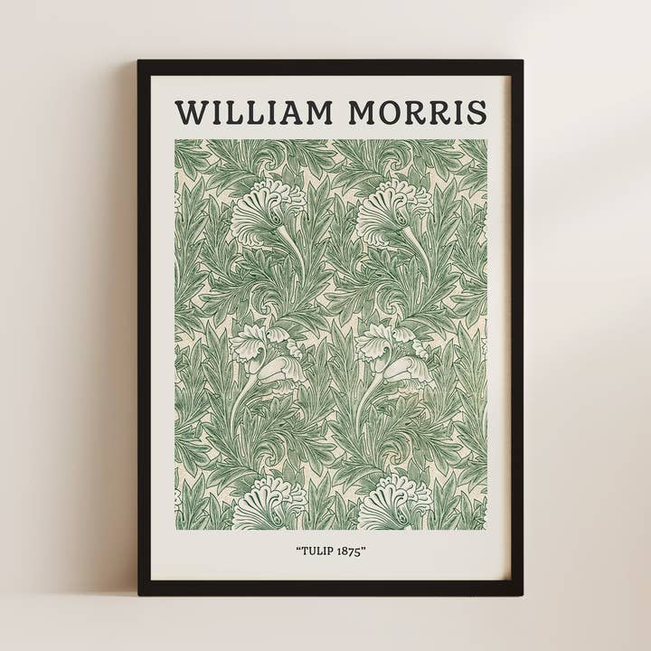 William Morris Tulipán 1875 Arte Impreso para Pared para venta al por mayor de Alluvion