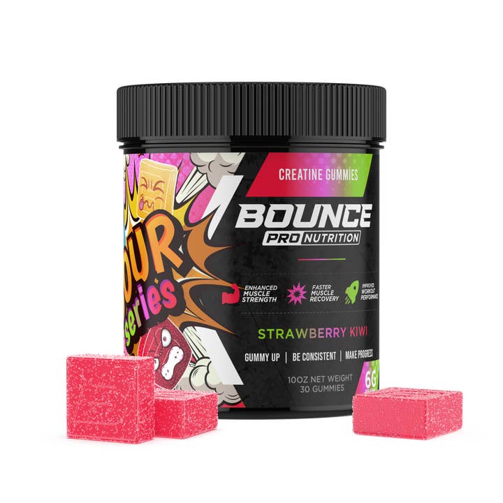 Bounce Nutrition - Wholesale Oral Supplement/Vitamin - Creatine Gummies - Sour Series9