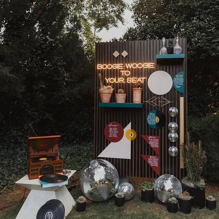 Boogie Woogie to Your Seat Neon Sign for wholesale by Aoos Custom