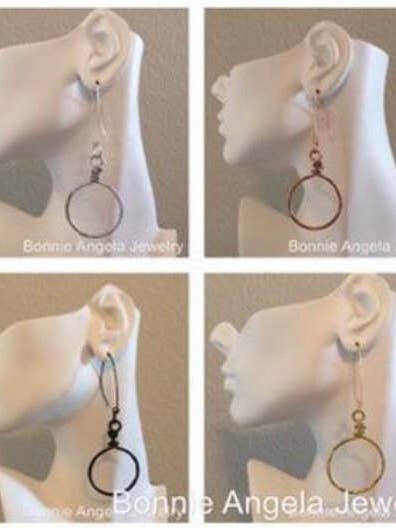 Nr. 2 Hoops øreringe for engroshandel hos Angela Catirina Jones