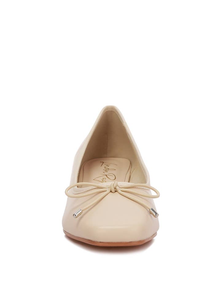 Rag Company – wholesale Low heels – Women′s – Sienna Low Block Heel Ballerinas8