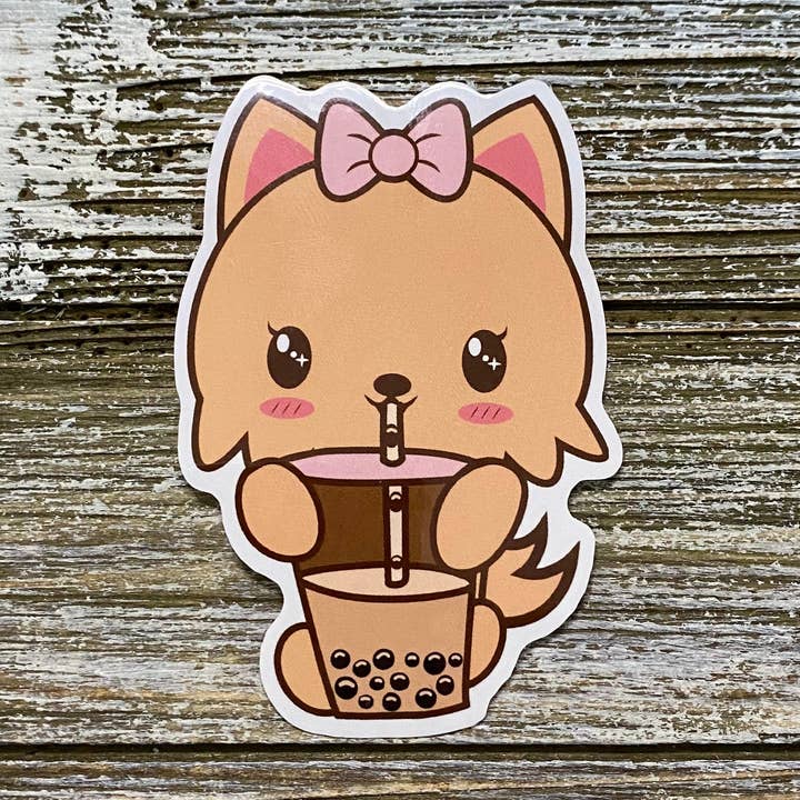 Hamimo Boba Friends Bailey Hamimo Vinylaufkleber für den Großhandel von Hamimo Small Things