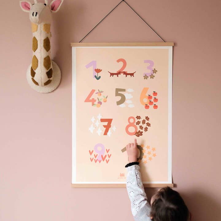 Ma Petite Vie - Wholesale Poster - Large Poster - The Numbers (50 x 70 cm)