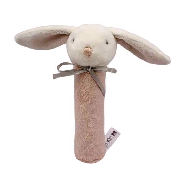 *Preorder* Petite Vous Mia the Bunny Squeaker Toy (Pink) for wholesale by PETITE VOUS