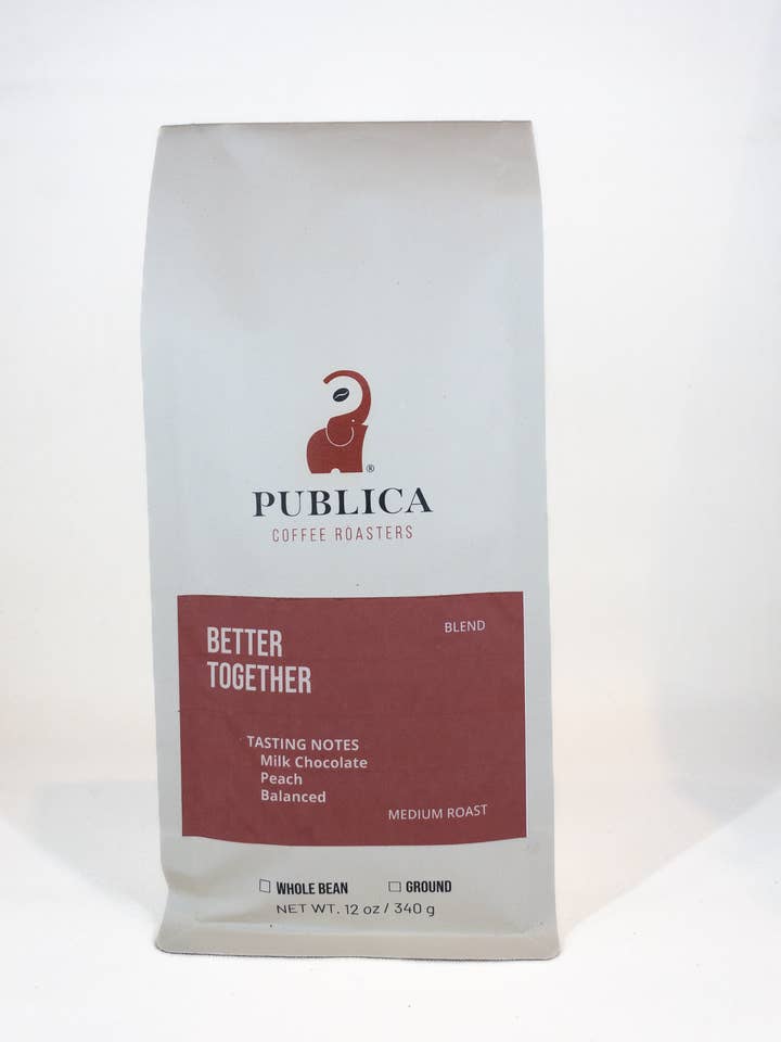 Better Together for wholesale by Publica Coffee