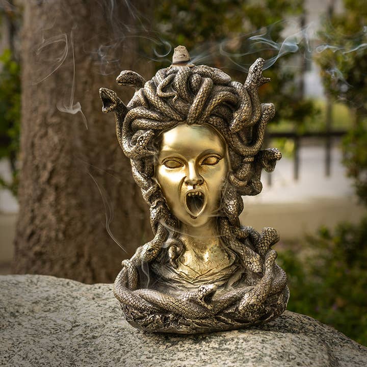 Medusa Backflow Incense Burner and other Purchase Wholesale lust. Free Returns & Net 60 Terms on Faire trending on Faire.