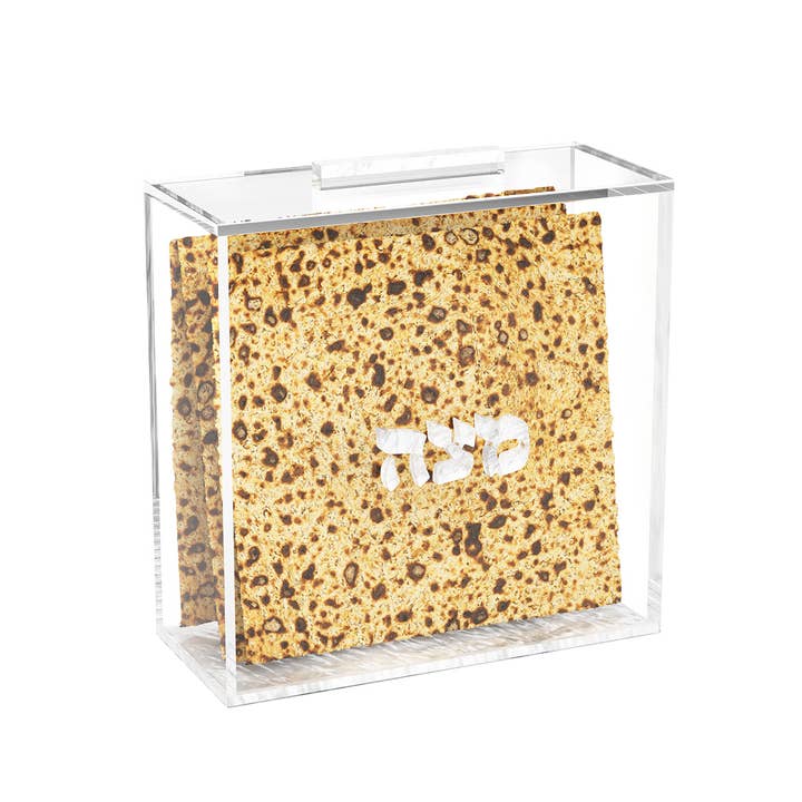 Feldart LLC - Wholesale Decorative Box - Matzah Box - White Pearl1