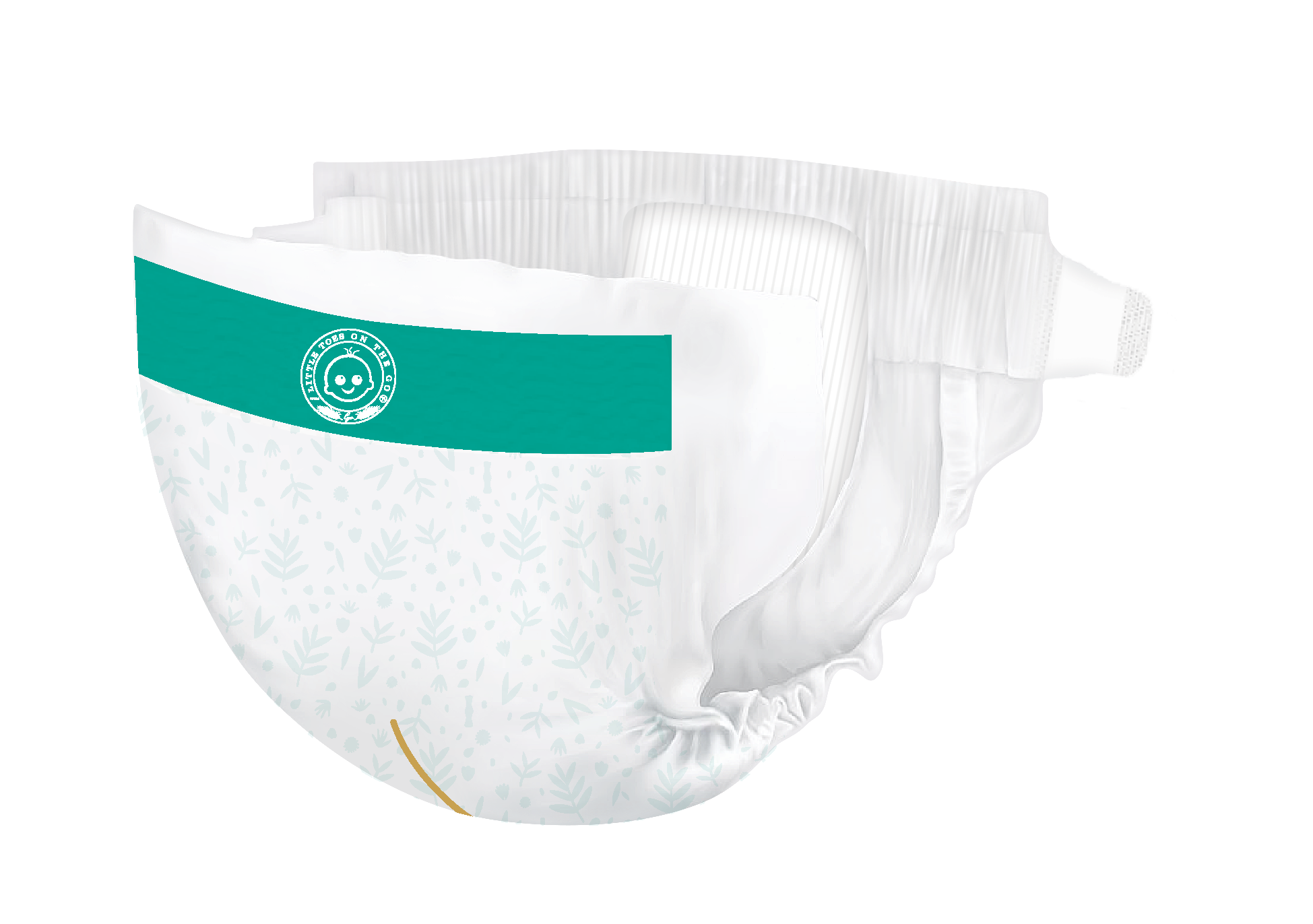 Products on the Go - Wholesale Diaper (Cloth) - Baby - Small Little Toes Absorbent Natural Bamboo Diapers 36 pack3