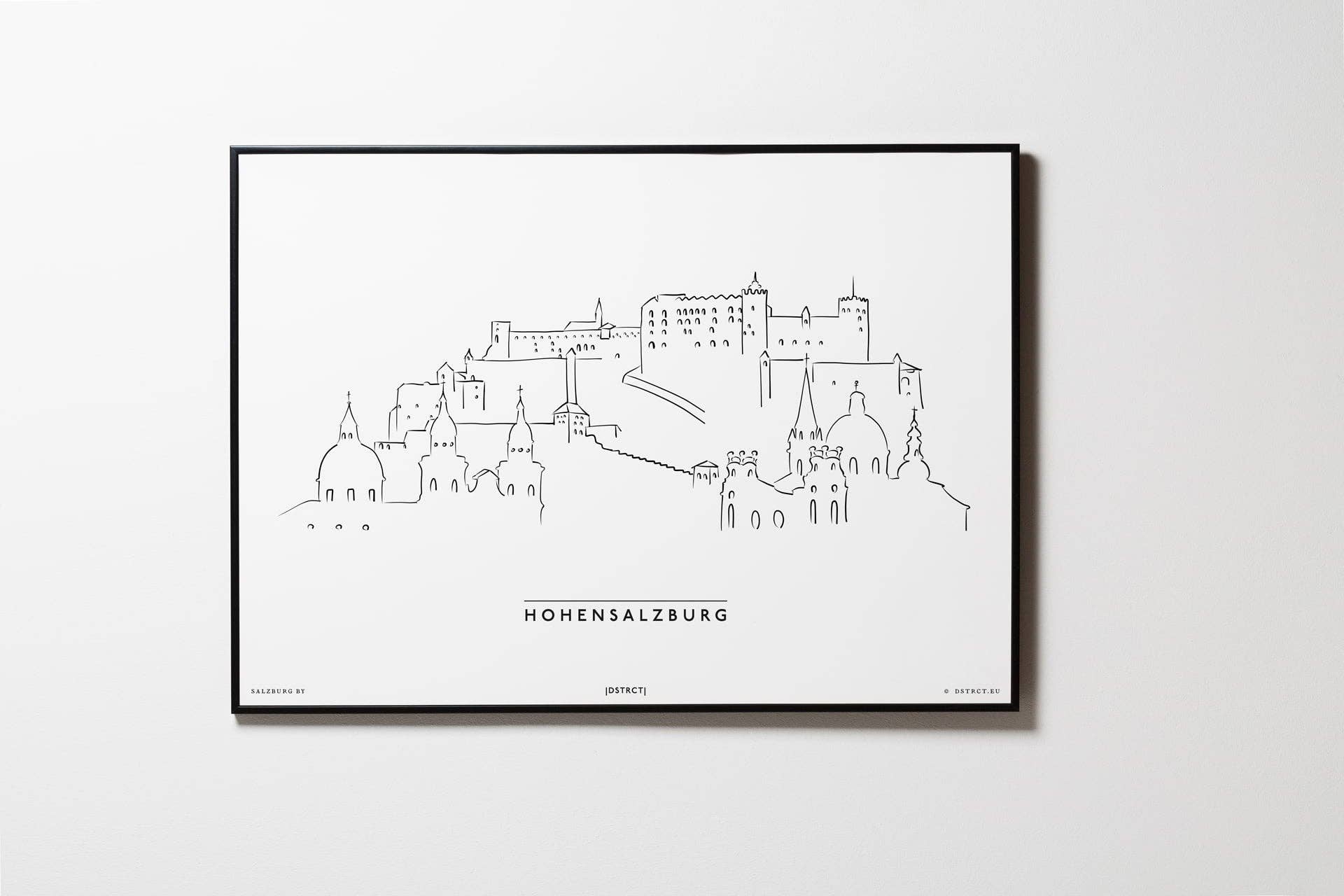 DSTRCT - Wholesale Art Print - Hohensalzburg | Relaxed Design | Salzburg3
